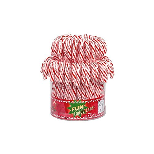 Azur Confiserie Bastones de Caramelo Rojo y Blanco bañera de 72