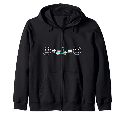 Ciclomotor eléctrico Moto Scooter Motocicleta Motorista Sudadera con Capucha
