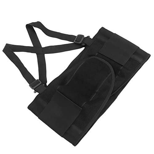 Cinturón de Entrenador de Cintura, Sujetador de Bucle de Gancho de Ajustable Cinturón de Apoyo para la Espalda Alivio del Dolor para Correr para Deportes para Fitness(L)