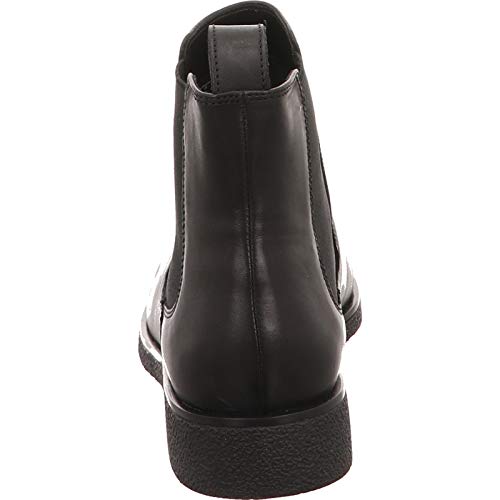Clarks Griffin Plaza, Botas Mujer, Negro (Black Leather), 41 EU