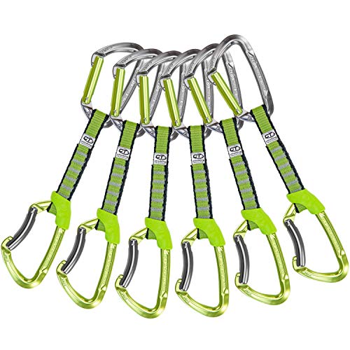 Climbing Technology Lime Set NY Renvio, Unisex Adulto, Gris/Verde, 12 cm
