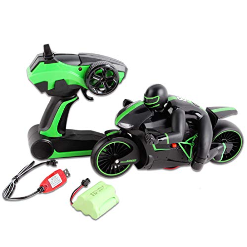 deAO Moto de Carreras GP Grand Prix Teledirigida a Pequeña Escala Incluye Batería Recargable y Cargador USB