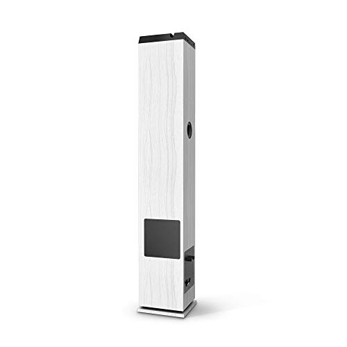 Energy Sistem Tower 5 g2 Torre de Sonido con Bluetooth Ivory (65 W, Bluetooth 5.0, True Wireless Stereo, Radio FM, USB/MicroSD MP3 Player, Audio-In)-Blanco