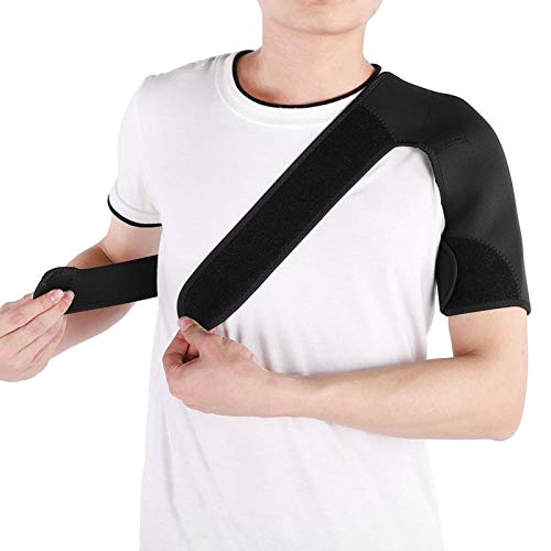 Envoltura de compresión de Hombro portátil, Envoltura de Hombro, Cómodo Alivio para el Hombro Izquierdo Hombro Derecho Hueso(Left Shoulder)