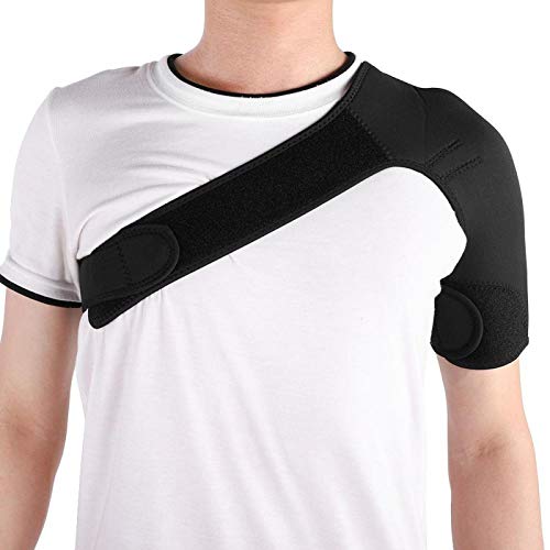 Envoltura de compresión de Hombro portátil, Envoltura de Hombro, Cómodo Alivio para el Hombro Izquierdo Hombro Derecho Hueso(Left Shoulder)