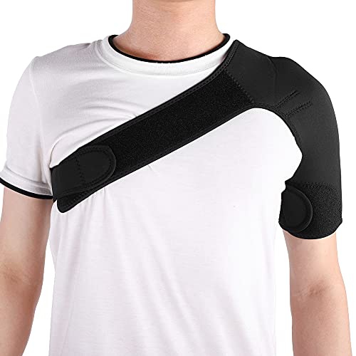 Envoltura De Hombro Portátil, Envoltura De Compresión para Hombros, Resistente Y Duradera para El Cuello del Hombro Izquierdo Hueso del Hombro Derecho(Hombro Izquierdo)