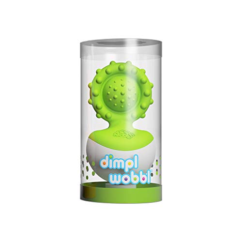 Fat Brain Toys- Mordedor tentetieso Dimpl Wobbl Verde (1)