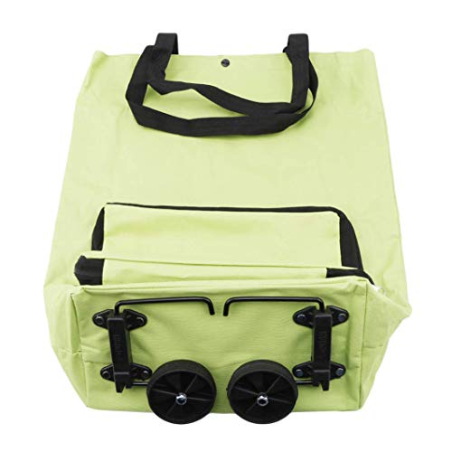 Fliyeong Carro de la Compra Plegable, portátil, Bolsa de Transporte para Suministros de Compras del hogar, Duradero y útil