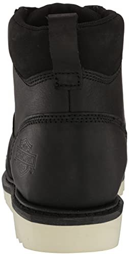 Harley-Davidson Hickman Dual - Botas de motocicleta para hombre, Negro, 43 EU