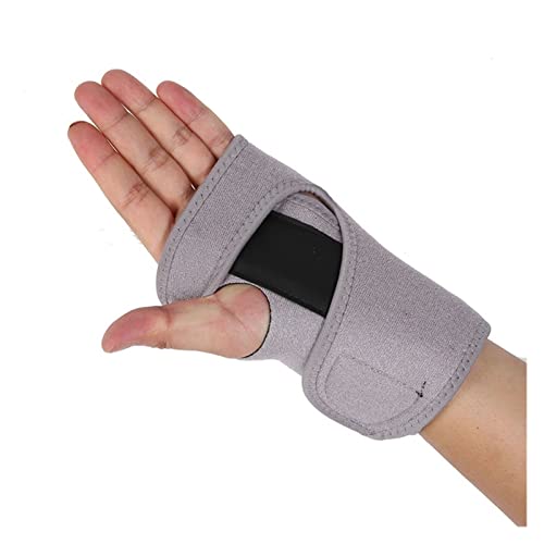 HNZYW Pulsera de Pulsera de Pulsera de Acero Desmontable y Ajustable Soporte de Soporte Conjuntos de Tubos de splinta Protector (Color : Light Grey)