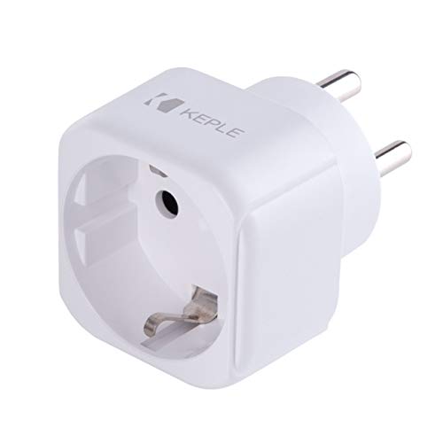 Israel Adaptador Plug Travel Plug Tipo H a la UE Europa Europa Tipo C E F Enchufe para España ES Francia FR Italia IT Alemania DE Portugal Dinamarca Grecia Turquía Universal 3 Pin