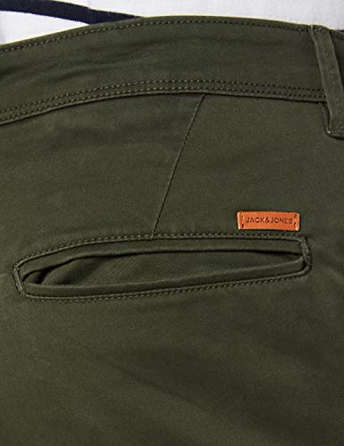 JACK & JONES JJIMARCO JJBOWIE SA Noos Pantalón, Verde (Forest Night), 32W / 32L para Hombre