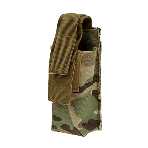 MagiDeal 1 Pieza Bolsa Táctica al Aire Libre de Tiquet con Ranura Médica de Esquileos - CP Camo