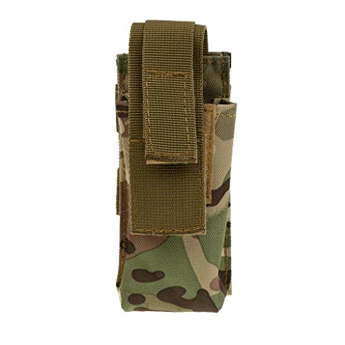 MagiDeal 1 Pieza Bolsa Táctica al Aire Libre de Tiquet con Ranura Médica de Esquileos - CP Camo