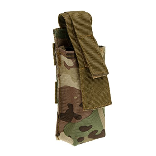 MagiDeal 1 Pieza Bolsa Táctica al Aire Libre de Tiquet con Ranura Médica de Esquileos - CP Camo