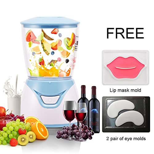 Máquina De Mascarilla Facial, Bricolaje, Mascarilla De Frutas Y Verduras Naturales, Herramienta De SPA para El Cuidado De La Piel, Máquina para El Cuidado De La Piel Facial con Molde De Mascarilla