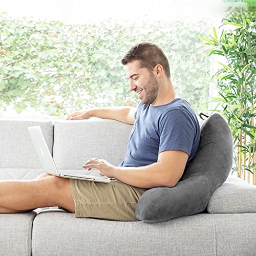 MODEZVOUS - MODEZVOUS - Cojín de lectura para cama, sofá - Almohada de lectura en la cama - Cojín de espuma con memoria de forma