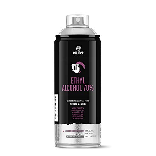 Montana Colors MTN Pro Alcohol Etílico 70% Spray, 400ml, 400