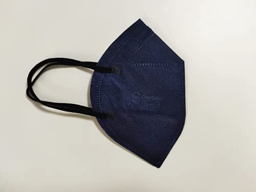 Onysafe Mascarillas de Fabricación Nacional FFP2 NR Homologadas CE2233. Bolsa individual. 30 unidades/caja (Azul Marino)
