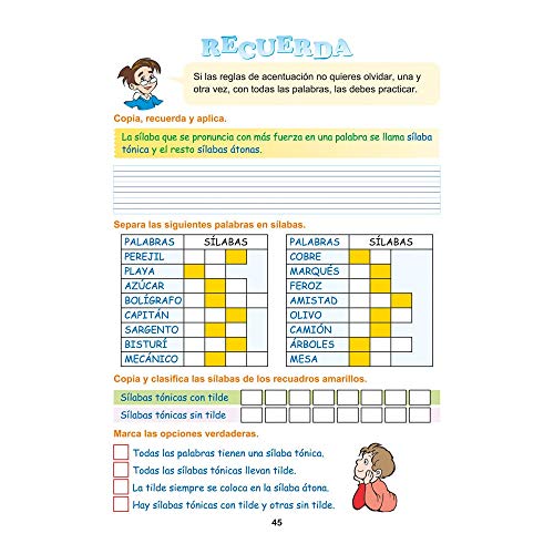 Pack Ortografía Divertida 5º primaria: Cuadernos 13, 14 y 15 | Material De Refuerzo Actividades sencillas | Editorial Geu (Niños de 10 a 11 años)
