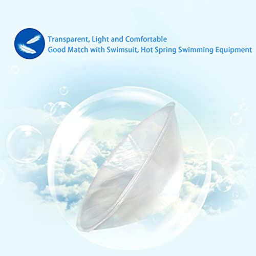 Prótesis De Mama Mastectomía Autoadhesivo Silicona Pechos Falsos Transparente Forma De Triángulo Senos para Inserciones Bikini Traje De Baño Almohadillas Un Pares,B~Cup（400g/pair）