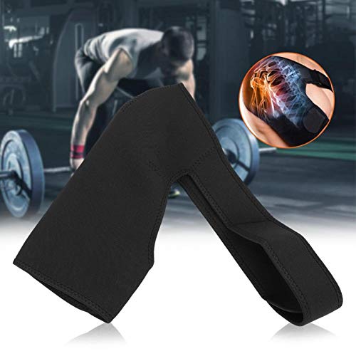 Qirg Envoltura Liviana De Compresión para Hombros, Envoltura Resistente para Hombros, para Hombro Izquierdo Collar del Hombro Derecho Hueso Hombro(Hombro Izquierdo)