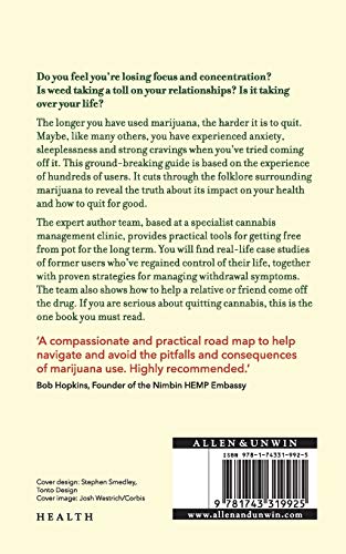 Quit Cannabis: An expert guide to coping with cravings and withdrawal, unscrambling your brain and kicking the habit for good: Proven Techniques to Help You Quit . . . Forever