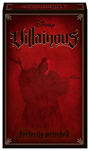 Ravensburger - Disney Villainous Perfectly Wretched, Versión en Español, Juego de Light Strategy y Familiar, 2-3 Jugadores, Edad Recomendada 10+ - Dimensiones 17 x 27 x 7 cm