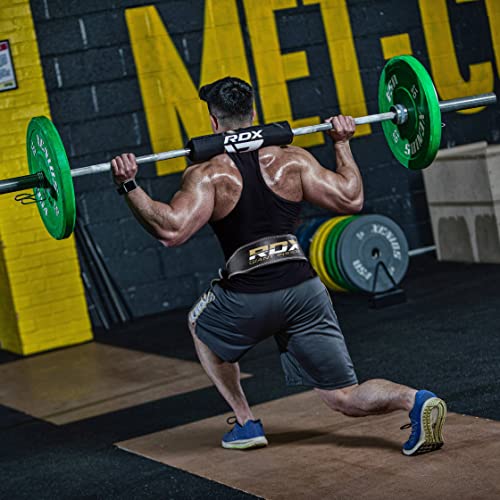 RDX Barbell Gel Soporte Pad Squat Olympic Bar Levantamiento de Pesas protección ergonómica para Cuello y Hombros Pull Up Grip