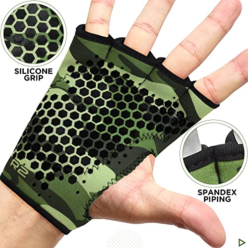 RDX Guantes Gimnasio Pesas Sports Fitness Guant con Agarre Extra Protección Completa De Muñeca Acolchado Levantamiento De Pesa Musculación Equipo De Entrenamiento De Gimnasio En Casa
