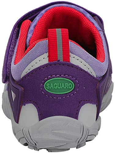 SAGUARO Niños Zapatos Descalzos Adolescentes Zapatillas de Trail Running Zapatos de Agua Deportes Zapatos de Playa Outdoor Playa Gym, Morado 24