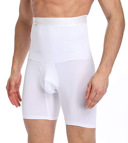 SLIMBELLE® Calzoncillos Bóxer con Faja Reductora para Hombre Ropa Interior Moldeador Pantalones Adelgazante para el Vientre y la Pérdida de Peso y Grasa Body Shaper Suave Transpirable Shapewear Men