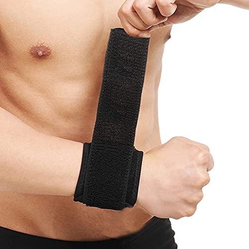 Soporte de muñeca deportivo, alivio del dolor Muñequera de compresión ajustable transpirable elástica - Diseño de doble presión, compresión elástica, buena absorción de humedad y efecto de transpiraci