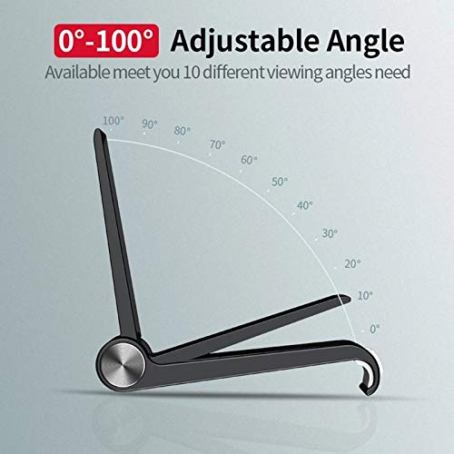 Soporte Universal Reforzado Ajustable para Móvil Soporte para Teléfono de Escritorio Totalmente Plegable Moda Teléfono Móvil Escritorio Perezoso Soporte para iPad, Tabletas, Lectores Electrónicos 2PCS