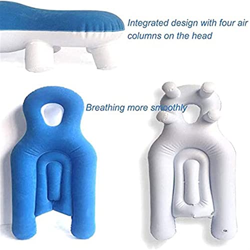 SUNGW Almohada Soporte Hombro Cabeza,Almohada Mentira Retina Inflable,Cara Abajo Masaje Dormir Después Cirugía Ocular,For Post Vitrectomía Cirugía Ocular