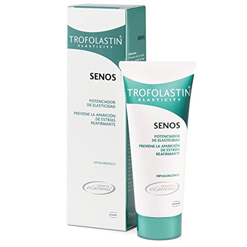 Trofolastin Senos - Crema antiestrías para senos, previene la aparición de estrías, reafirmante - 75 ml