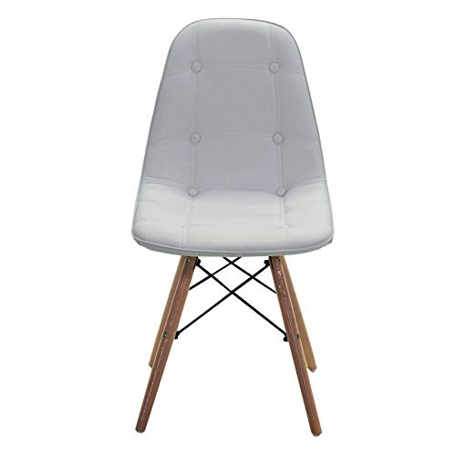 Vacchetti - 2805780000 - Silla, Piel sintética, Color Blanco, Grande