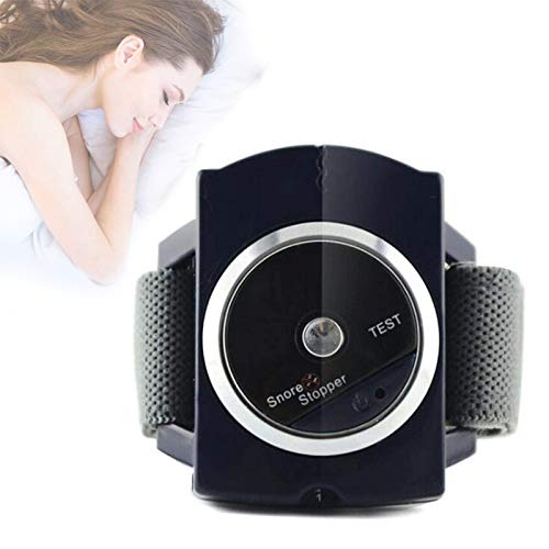 WOERD Pulsera Antironquidos para Dormir Apnea, Inteligente Dejar de Ronquido Biosensor Infrarrojo Anti Snoring Wristband Dispositivo Antirronquidos