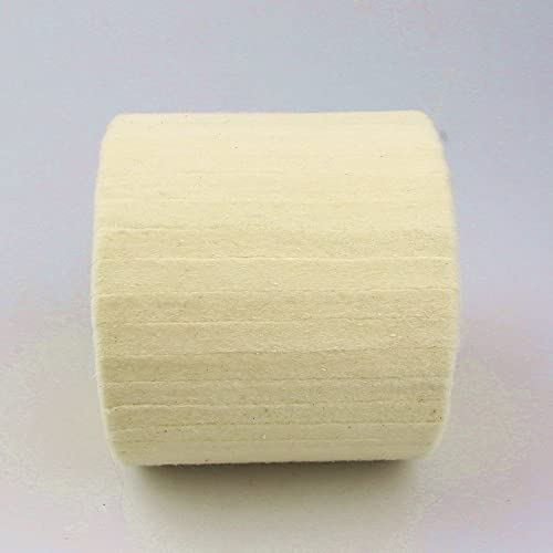 XIOFYA 1pc 110 * 100 * 19 mm Rueda de Fieltro de Lana for Polaco de Metal Acero Inoxidable Aluminio Rasguño Reparación de Herramientas de lijadora
