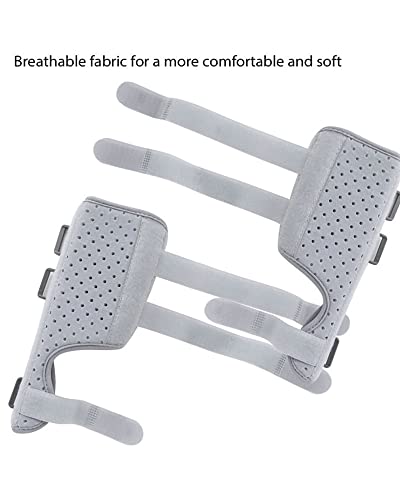 YNB Férula De Pulgar para Artritis Extraíble, Soporte De Muñeca para Mano, Inmovilizador Nocturno, Soporte para Dedo, Estabilizador De Pulgar, Envoltura para Trazo,Left,L