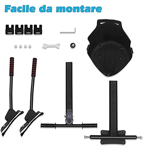 YOLEO Hoverkart para Hoverboard, Silla de Hoverboard, Asiento Hoverkart Go-Kart Silla Kart para Electric Self Balancing Scooter, Compatible con 6.5, 8 y 10 Pulgadas